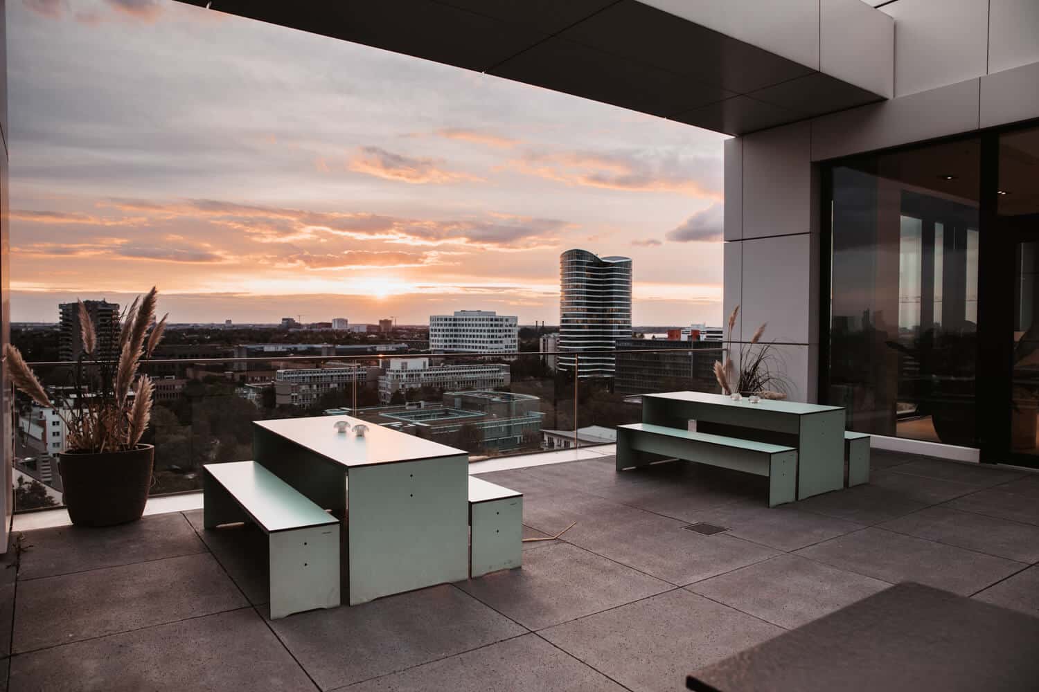 Dachterrasse im Forty Four