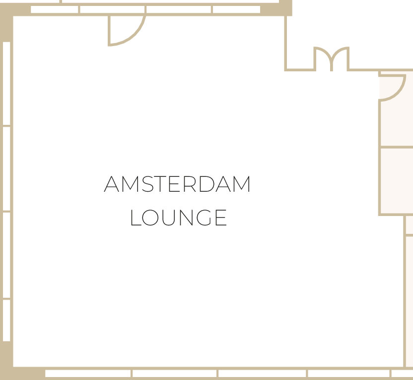 Raumplan-Ausschnitt Amsterdam Lounge